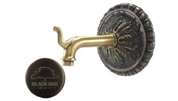 Black Oak Foundry Centurion Spout | Brushed Nickel Finish | S35-BN