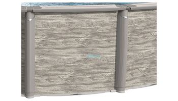 Azor 30' Round Above Ground Pool Sub-Assembly Only | 54" Wall | PAZOCNV-3054RRRRRRI10-TS