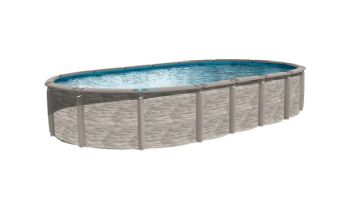 Azor 18' x 33' Oval Above Ground Pool Sub-Assembly Only | 54" Wall | PAZOCNV-YE183354RRRRRRI10-TS