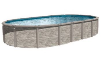 Azor 18' x 33' Oval Above Ground Pool Sub-Assembly Only | 54" Wall | PAZOCNV-YE183354RRRRRRI10-TS