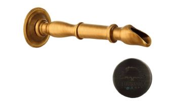Black Oak Foundry Florentine Spout | Brushed Pewter Finish | S24-BP