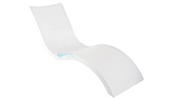 Ledge Lounger Signature Collection Chaise | White | LL-SG-C-W | LL-SG-CV2-W