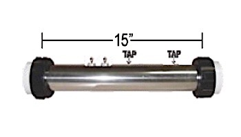 Hydro Quip Lite Leader Replacement Heater Assembly | 4KW 240V | 50081 | 26-0535-5S-K