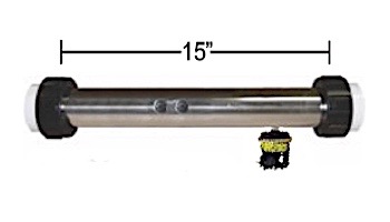 Hydro Quip Lite Leader Replacement Heater Assembly | 4KW 240V | 50081 | 26-0535-5S-K