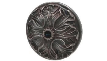 Black Oak Foundry Mini Oak Leaf Emitter | Antique Pewter Finish | M222-AP