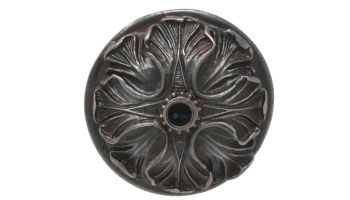 Black Oak Foundry Mini Oak Leaf Emitter | Antique Pewter Finish | M222-AP