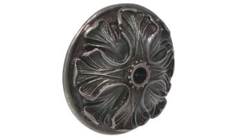 Black Oak Foundry Mini Oak Leaf Emitter | Antique Pewter Finish | M222-AP