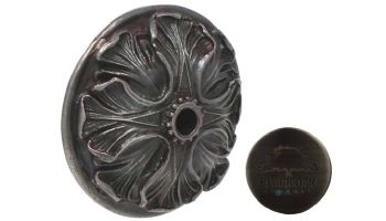 Black Oak Foundry Mini Oak Leaf Emitter | Antique Pewter Finish | M222-AP
