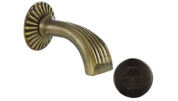 Black Oak Foundry Roma Spout | Brushed Pewter Finish | S19-BP
