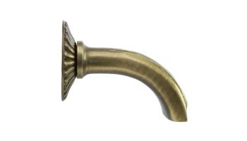 Black Oak Foundry Roma Spout | Brushed Nickel Finish | S19-BN