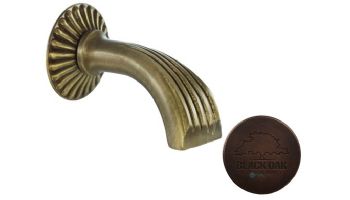 Black Oak Foundry Roma Spout | Distressed Copper Finish | S19-DC