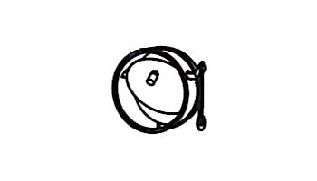 Raypak D-12 14" Barometric Damper for Raytherm&trade; Models P 962 | 006049