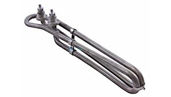 10" Incoloy Universal Flo-Thru Heater Element | 115V 1.375KW 240V 5.5KW | 12-0100-K
