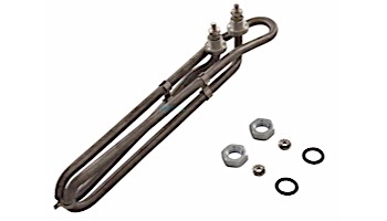 10" Incoloy Universal Flo-Thru Heater Element | 4.5KW 240V | 12-0101-K