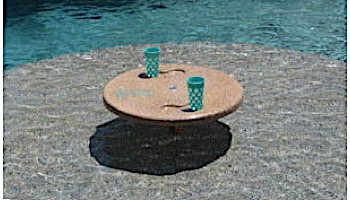 SR Smith Destination Series 30" Sun Shelf Table | Retrofit for Existing 1.50" Anchors | Pebble | PL-30 UMB TABLE-55
