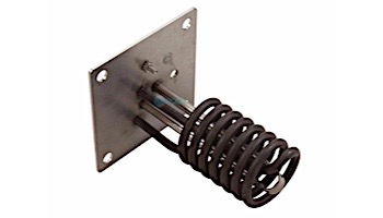 Flanged Incoloy Heater Element | 4.5KW 240V 5" X 5" Plate 6" | 12-0010-K