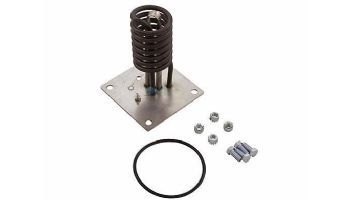 Flanged Incoloy Heater Element | 4.5KW 240V 5" X 5" Plate 6" | 12-0010-K