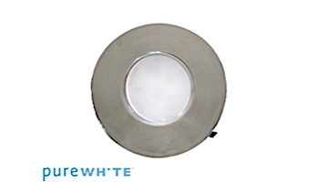 J&J Electronics PureWhite LED Underwater Fountain Luminaire | No Guard No Base | 120V 10' Cord | LFF-S1L-120-NG-NB-10