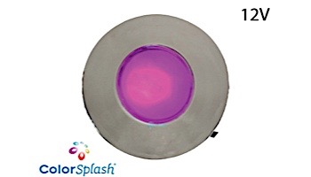 J&J Electronics ColorSplash LED Underwater Fountain Luminaire | No Base No Guard | 12V 50' Cord | LFF-S1C-12-NG-NB-50