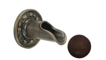 Black Oak Foundry Sonoma Scupper | Distressed Copper Finish | S51-DC