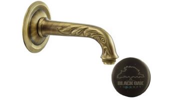 Black Oak Foundry Turin Spout | Brushed Nickel Finish | S34-BN
