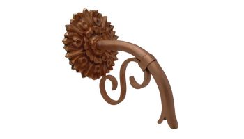 Black Oak Foundry Small Droop Spout with Versailles | Antique Pewter Finish | S400-AP
