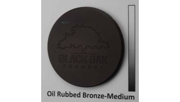 Black Oak Foundry Small Droop Spout with Versailles | Oil Rubbed Bronze Finish | S400-ORB
