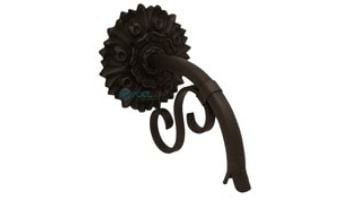 Black Oak Foundry Small Droop Spout with Versailles | Oil Rubbed Bronze Finish | S400-ORB
