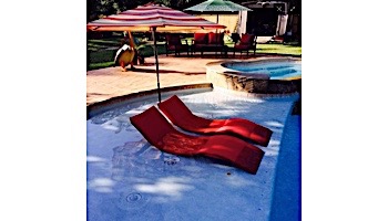 Ledge Lounger In-Pool Chaise | Orange | LLC-O