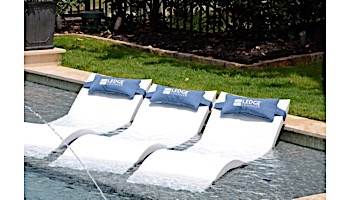 Ledge Lounger In-Pool Chaise Headrest Pillow | Sapphire Blue | LLP-STD-4641