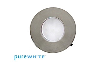 J&J Electronics PureWhite LED Underwater Fountain Luminaire | No Base No Guard | 120V 30' Cord | LFF-F3L-120-NG-NB-30