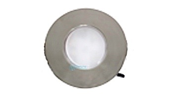 J&J Electronics PureWhite LED Underwater Fountain Luminaire | No Base No Guard | 12V 50' Cord | LFF-F3L-12-NG-NB-50