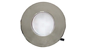 J&J Electronics PureWhite LED Underwater Fountain Luminaire | No Base No Guard | 12V 100' Cord | LFF-F3L-12-NG-NB-100
