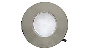 J&J Electronics PureWhite LED Underwater Fountain Luminaire | No Base No Guard | 12V 50' Cord | LFF-F3W-12-NG-NB-50