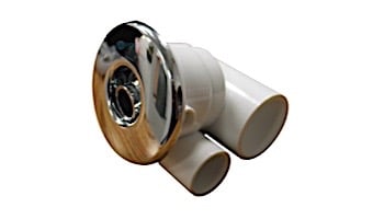 Hydrabath Jet Assembly | Futura Jet 1" x .5" Chrome | FJ1X5-6