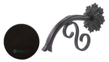 Black Oak Foundry Small Droop Spout with Bordeaux