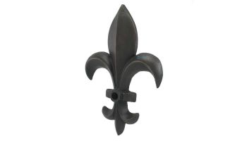 Black Oak Foundry Fleur de Lis Emitter | Distressed Copper Finish | M901-DC