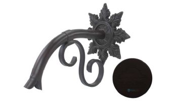 Black Oak Foundry Small Droop Spout with Normandy | Oil Rubbed Bronze Finish | S402-ORB | S422-ORB