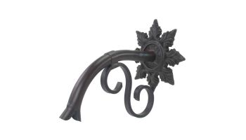 Black Oak Foundry Small Droop Spout with Normandy | Oil Rubbed Bronze Finish | S402-ORB | S422-ORB