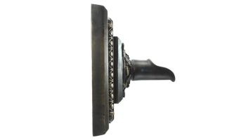Black Oak Foundry Square Apollo Backplate with Oak Leaf Scupper | Oil Rubbed Bronze Finish | S53-ORB