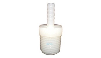 Allied Ozone Fitting .25" Barb X .50" Male Plastic White | N4MCB8