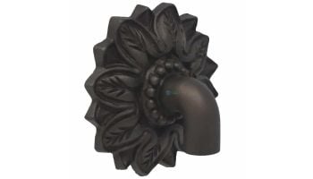 Black Oak Foundry Large Nikila Spout | Antique Pewter Finish | S81-A-AP