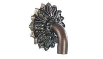 Black Oak Foundry Small Nikila Spout | Distressed Copper Finish | S80-A-DC | S85-A-DC