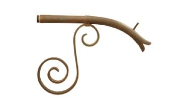 Black Oak Foundry Large Courtyard Spout | Oil Rubbed Bronze Finish | S7600-ORB | S7642-ORB