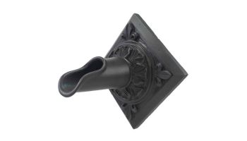 Black Oak Foundry Diamond Oak Leaf Scupper | Distressed Copper Finish | S52-A-DC