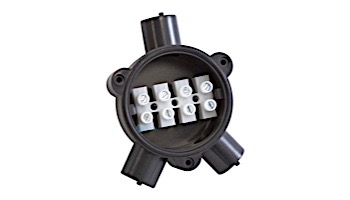 PAL Lighting JB-3 4 Way Junction Box For White -Garden- IP65 | 41-JBG34