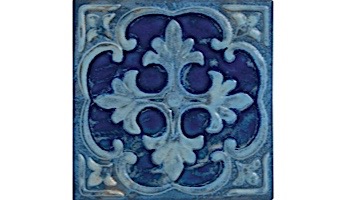 National Pool Tile Hana 6x6 Series | Cyan | HANA-CYAN