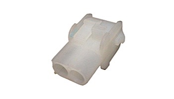 Allied Innovations AMP Socket MATE-N-LOCK 2 Pin White | 35-0022