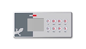 Gecko TSC-4-GE1 AND OVERLAY Keypad | 0200-007119