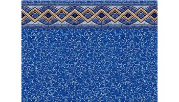 24' Round Liberty Pattern 54" Uni-Bead Above Ground Pool Liner | Heavy Gauge | LI2454LTU25